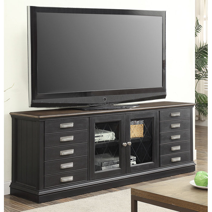 Alcott Hill Stevenson Tv Stand For Tvs Up To 85 Inches Wayfair Ca