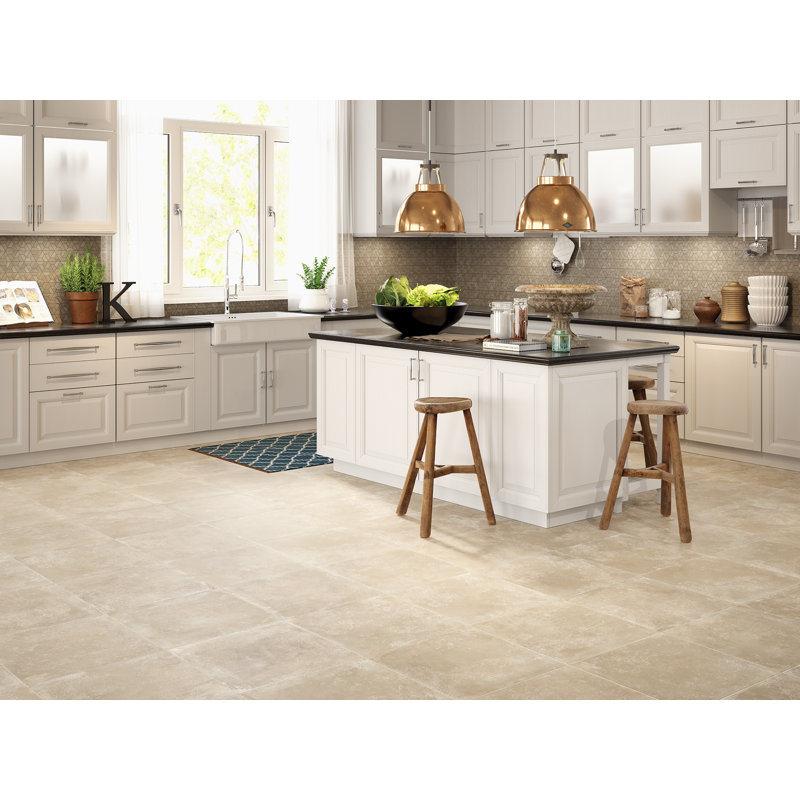 Interceramic Basole 20 X 20 Ceramic Field Tile In Beige