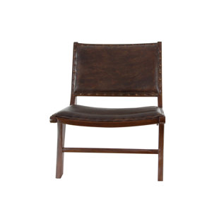 Go to store & view more images Cole & Grey Genuine Leather Lounge Chair