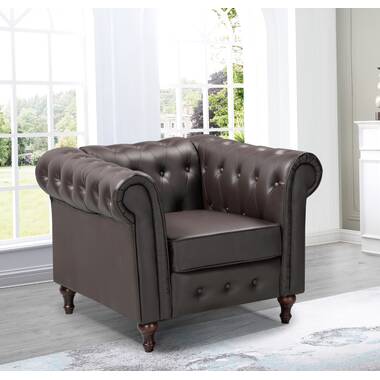 bourbeau 20 chesterfield chair