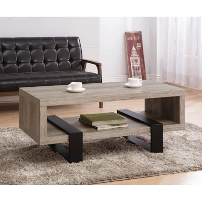 Gundars Sled Coffee Table with Storage