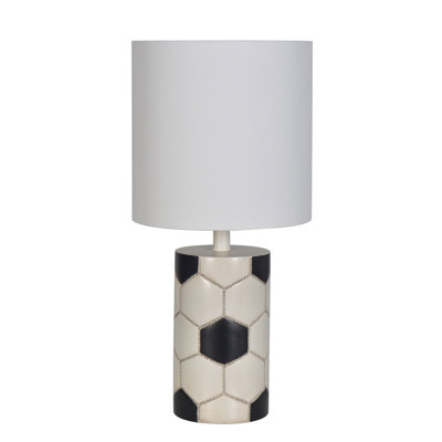 Harriet Bee Estela 19 Soccer Ball Table Lamp Wayfair Estela 19 Soccer Ball Table Lamp