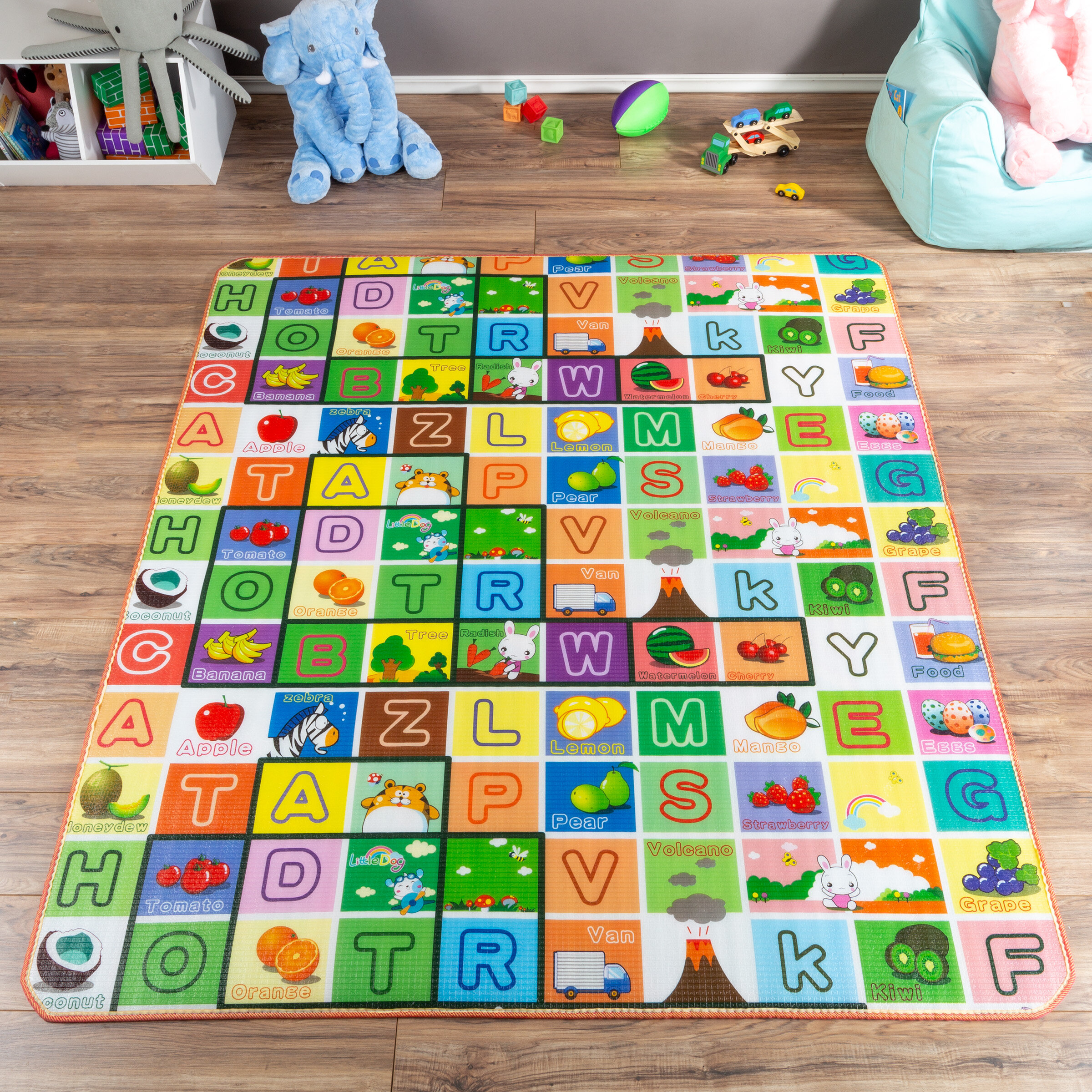 Hey Play Baby Reversible Floor Mat Reviews Wayfair Ca