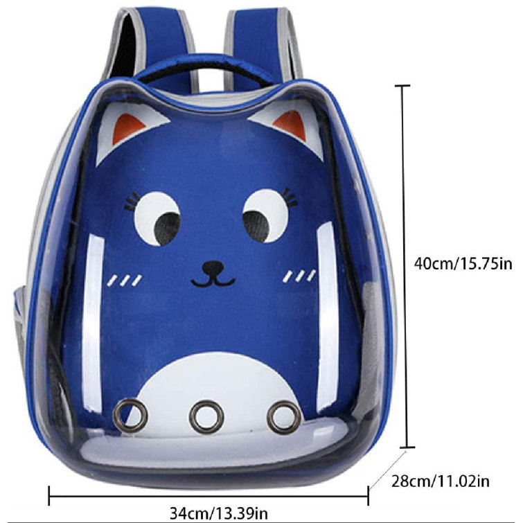 dog carrier backpack with window