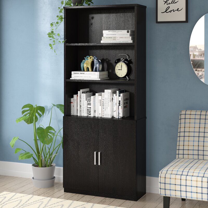 Orren Ellis Elicia Standard Bookcase Reviews Wayfair