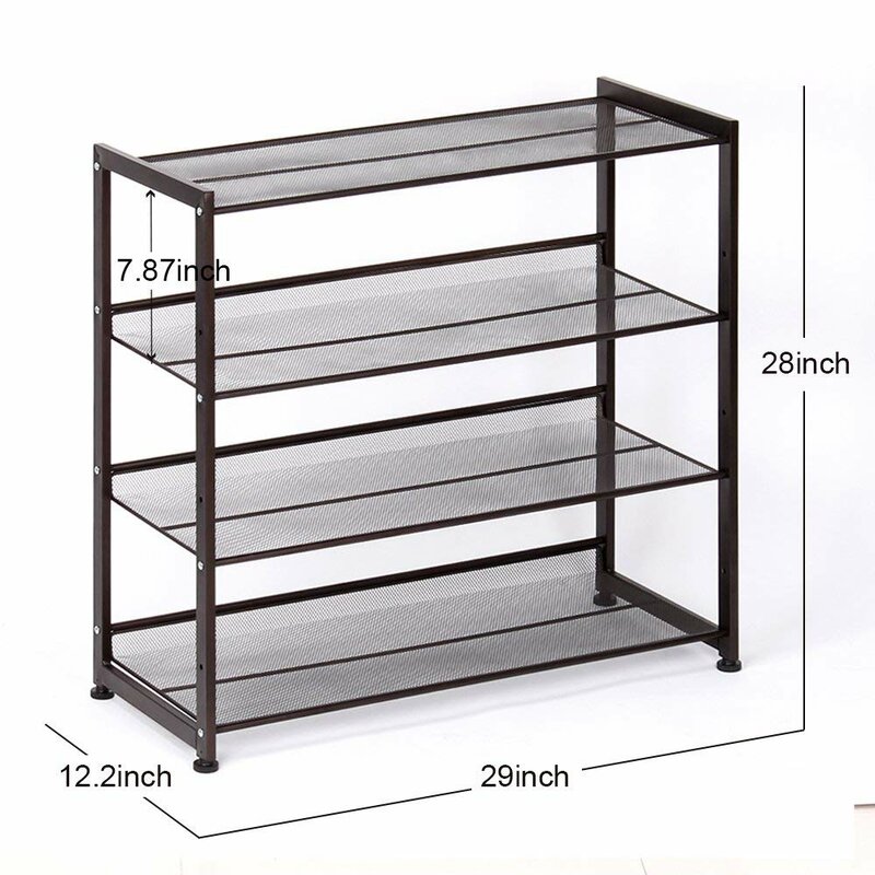 Rebrilliant Nex 16 Pair Shoe Rack Wayfair