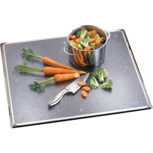 Hob Cover Plate 60 x 52 cm Ceramic Hob Cover 1 Piece Universal Electric Hob Induction for Hobs Hob Protection Splash Guard Chopping Board Tempered Glass Decorative Vegetable 