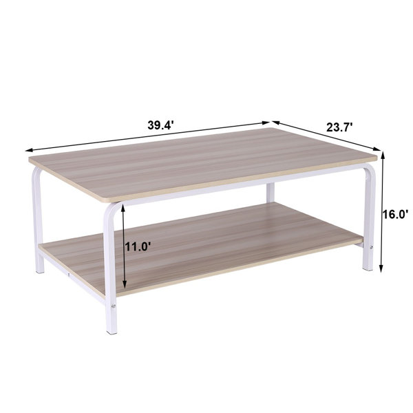 Ebern Designs Metal Box Frame Coffee Table | Wayfair