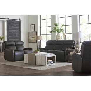 Dutson Leather Reclining Configurable Living Room Set By Red Barrel Studio