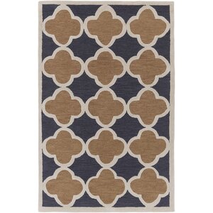 Holden Maisie Charcoal/Rust Area Rug