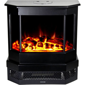 Cleveland Free Standing Electric Fireplace by Warm House