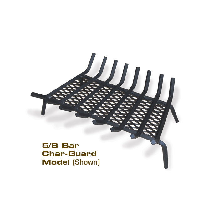 Minuteman International Fireplace Firepit Oval Basket Grate