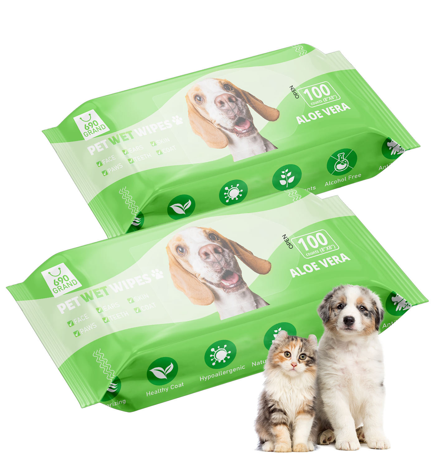 deodorizing pet wipes