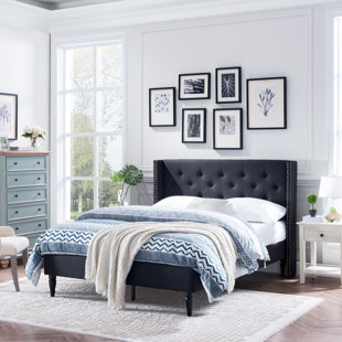 Go to store & view more images Bunch Queen Upholstered Platform Bed by Mercer41