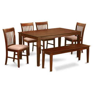 Smyrna 6 Piece Dining Set by Charlton Home