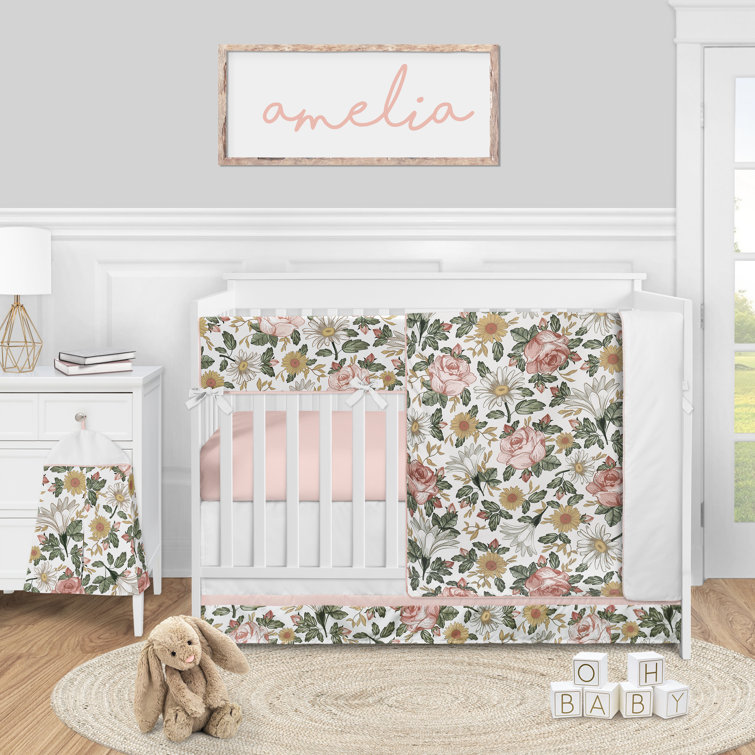 floral nursery bedding