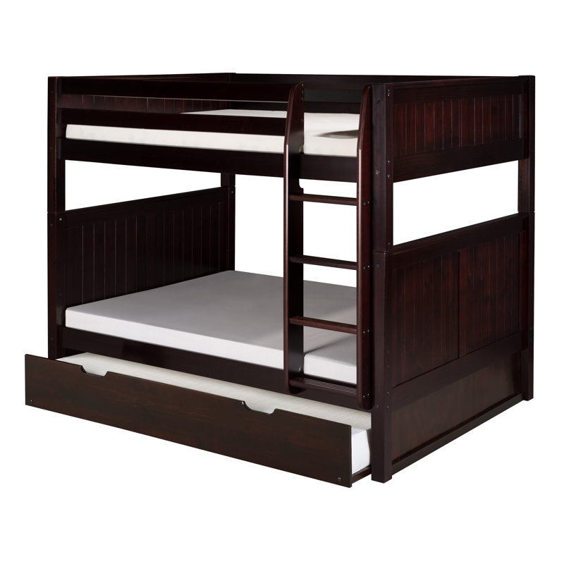 amani full over full bunk bed with trundle