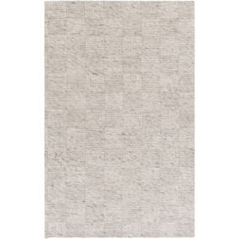 Gracie Oaks Sipan Geometric Handmade Flatweave Wool Ivory Area Rug Wayfair