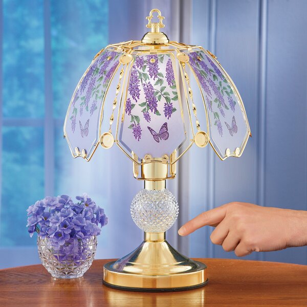 purple butterfly light shade