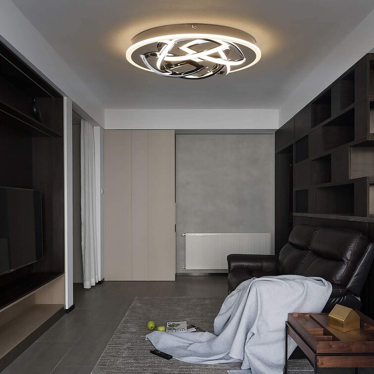 LED Wohn Schlaf Zimmer Raum Kreise Flur Dielen Büro Lampe Decken Leuchten Design 
