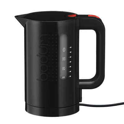 Bistro Electric Tea Kettle Bodum Size: 0.53 Qt., Color: Black