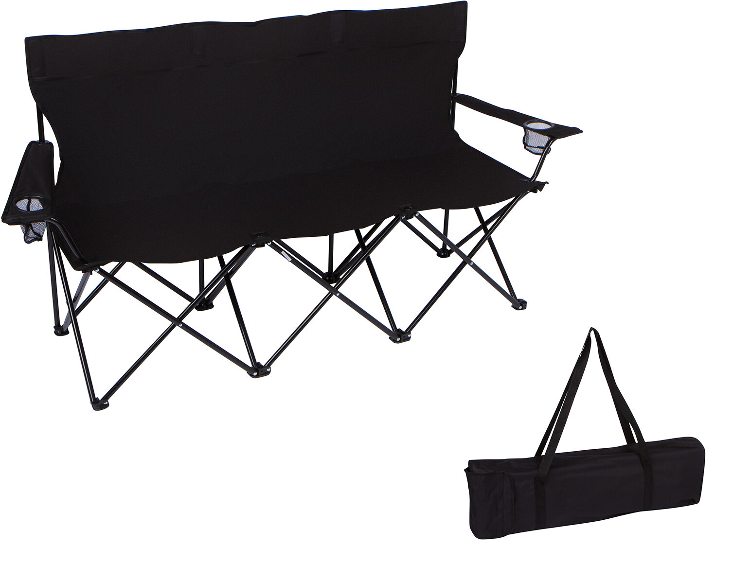 folding camping bench seat