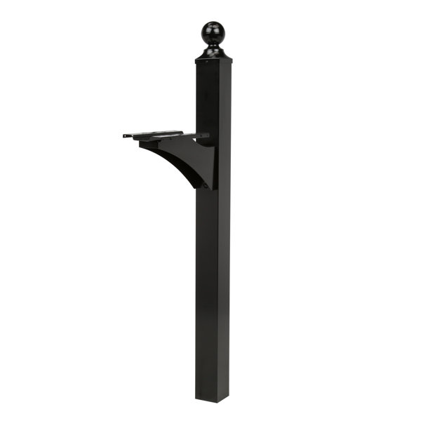 Gibraltar Mailboxes Landover 5 Ft H Surface Mount Decorative Post