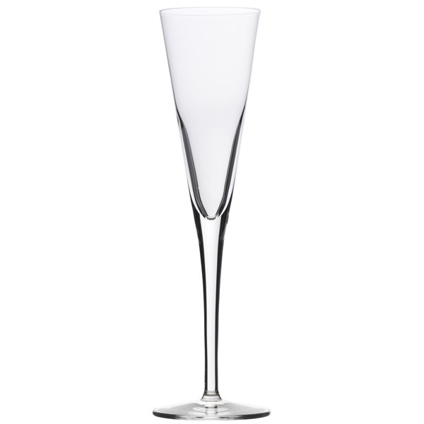 trumpet champagne glasses