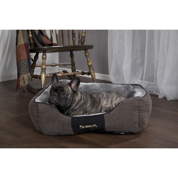 Scruffs Chester Dog Box Bed  Luxurious super-soft short pile plush lines the do 