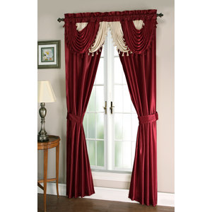 Weinman Window Treatment Solid Blackout Rod Pocket Curtain Panels (Set of 2)