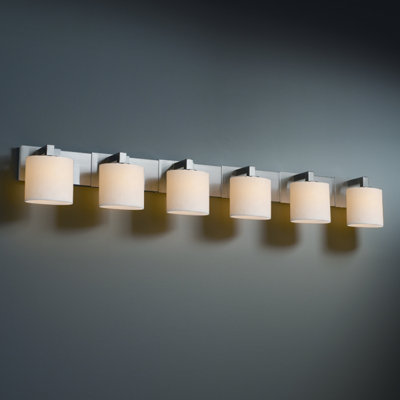Soraya 6 Light Bath Vanity Loon Peak Finish Dark Soraya 6 Light Bath Vanity Loon Peak Finish Dark