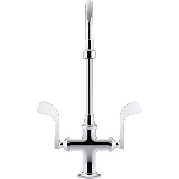 Kohler Triton Bowe 0 5 Gpm Monoblock Gooseneck Bathroom Sink