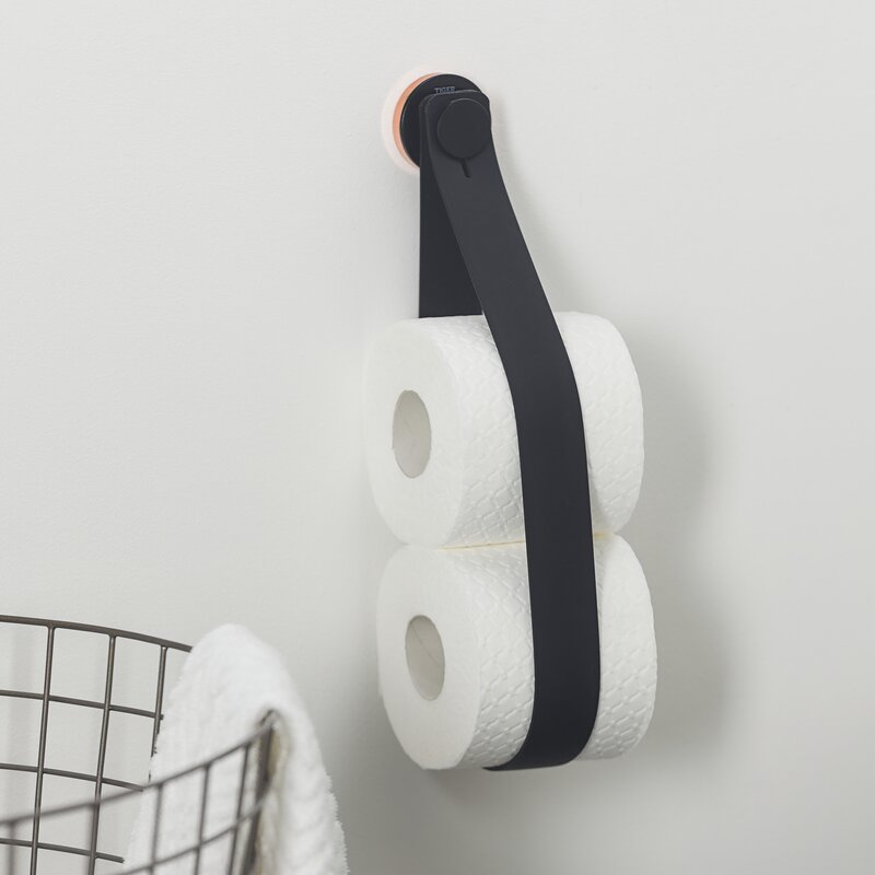 black toilet roll holder uk