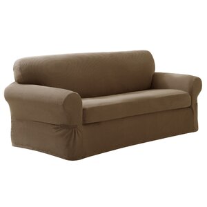 Box Cushion Loveseat Slipcover Set