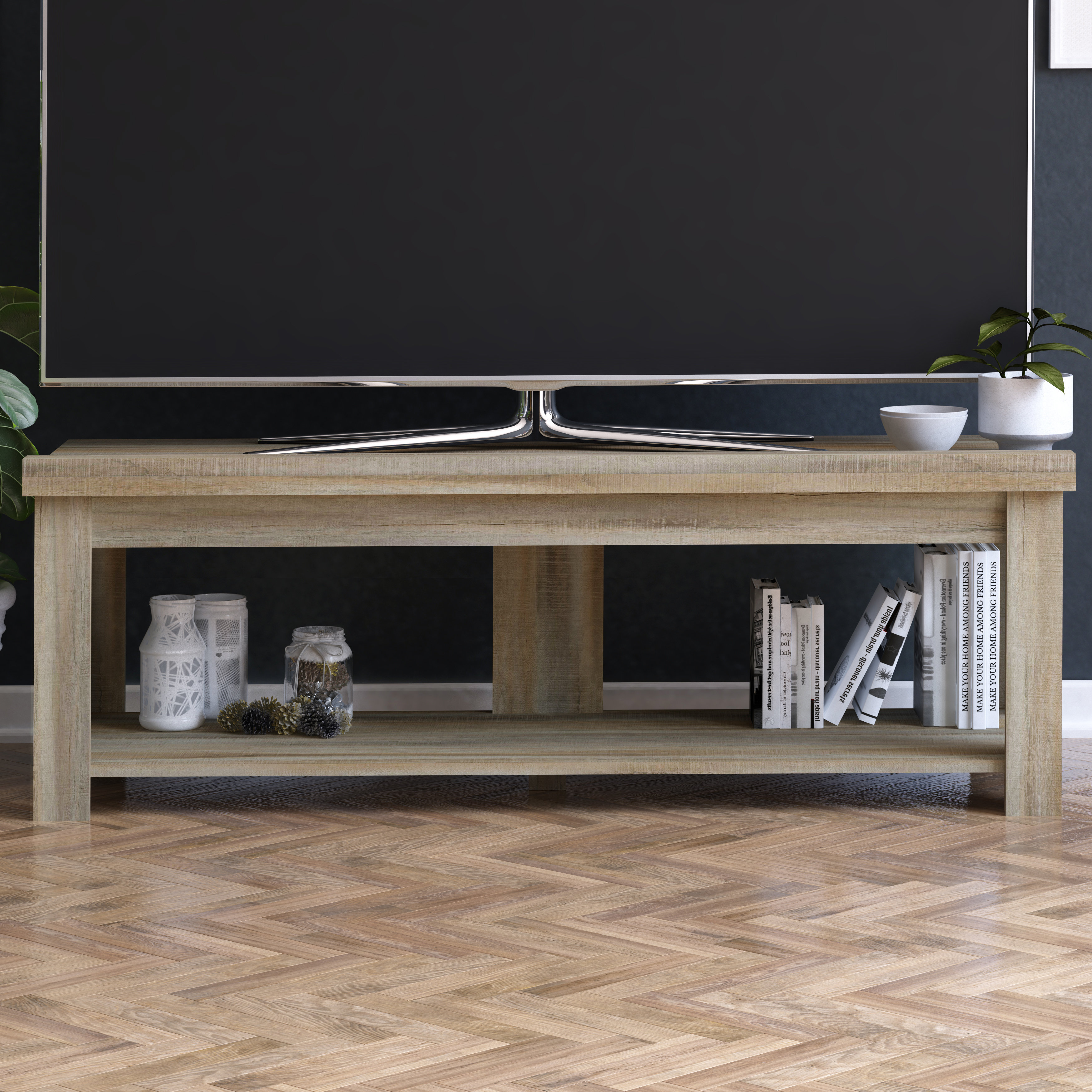 Gracie Oaks Vandever Tv Stand For Tvs Up To 60 Reviews Wayfair