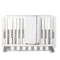 striped crib bedding