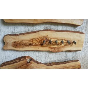 Olive Wood Key Hooks