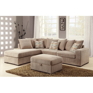 Go to store & view more images Albin Reversible Sectional by Loon Peak