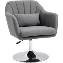 cheap grey swivel chair