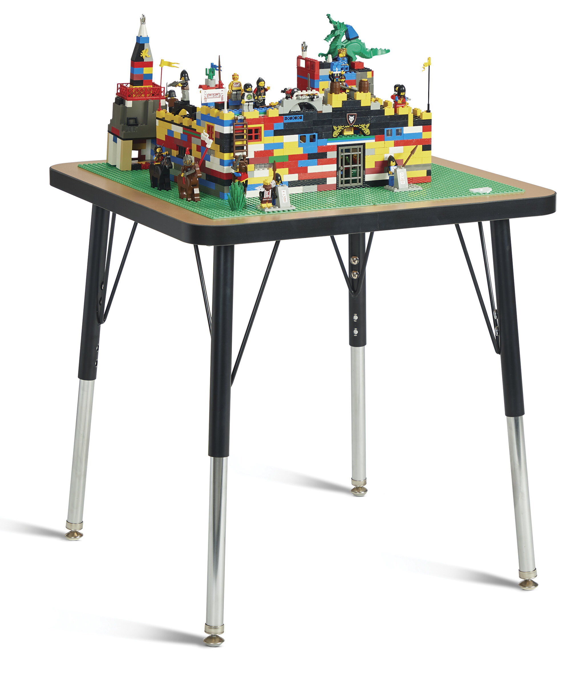 square lego table