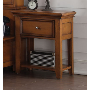 Congdon 1 Drawer Nightstand by Harriet Bee