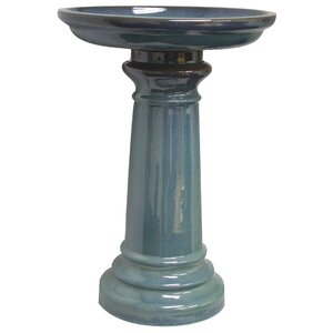 Sun Pottery Classic Birdbath