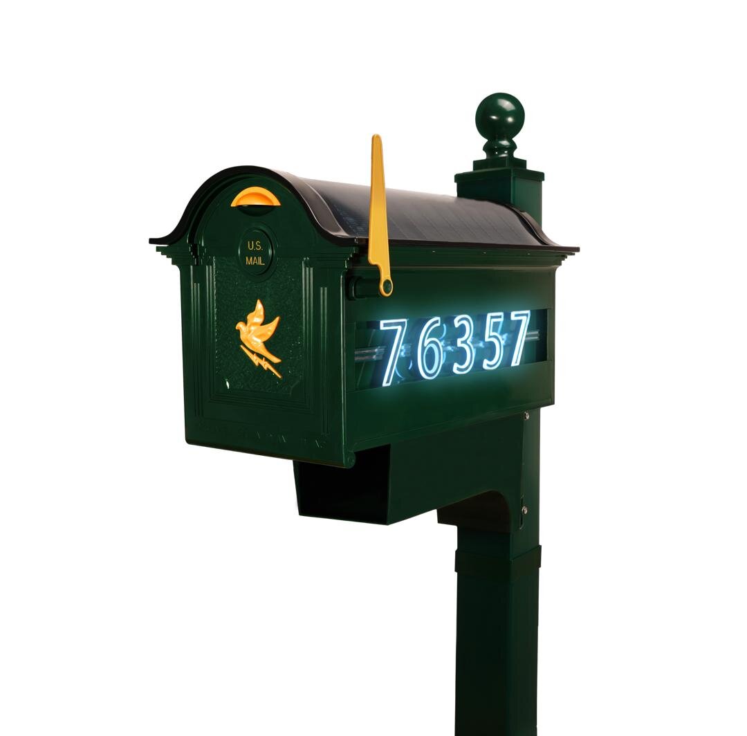 190047 Mail Box Rental Feature-rich Common Trend Secure Display LED Light Sign 