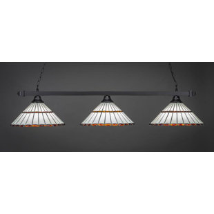 Go to store & view more images Red Barrel Studio Ankeny 3-Light Billiard Island Pendant