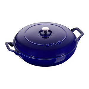 3.75 Qt. Cast Iron Round Braiser with Lid