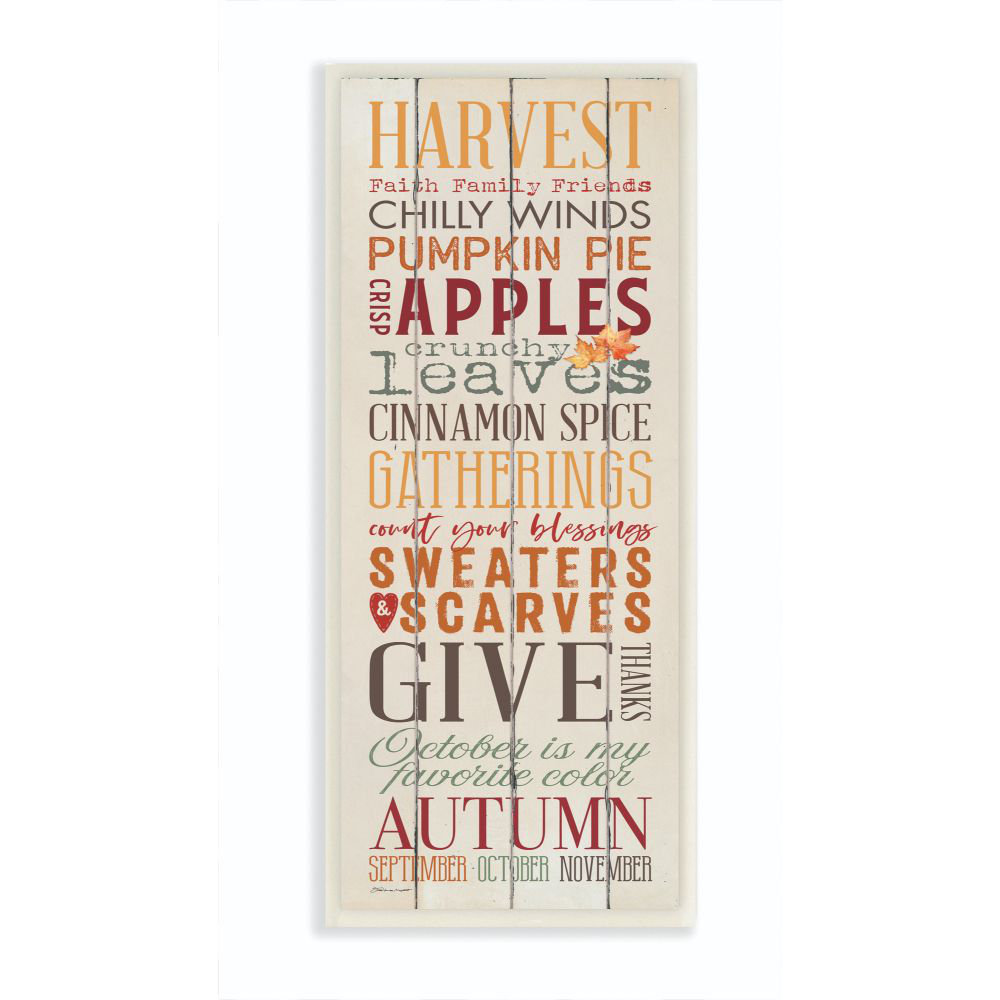 The Holiday Aisle Fall Halloween Holiday Pumpkin Word Wood Textured Design Graphic Art On Canvas Wayfair