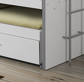 Isabelle Max Hochbett Mit Ablagen Schreibtisch Und Ausziehbett