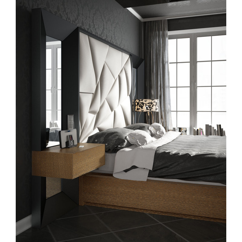 Orren Ellis Helotes Queen Platform 5 Piece Bedroom Set Wayfair