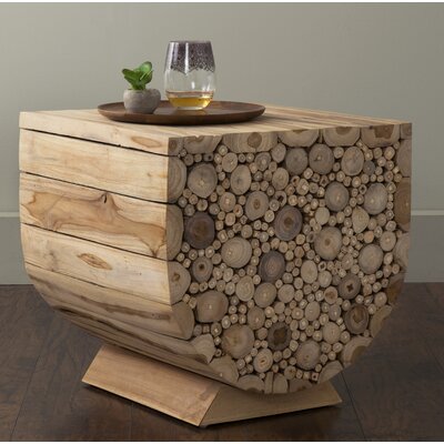 duffield end table with storage