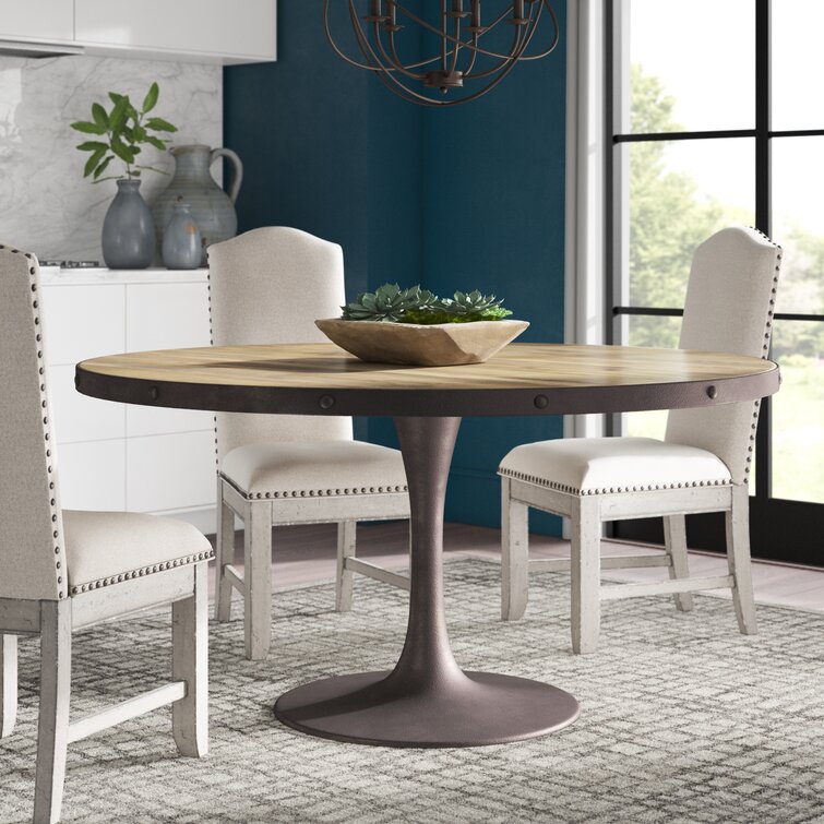 Greyleigh™ Amherst 60'' Pedestal Dining Table & Reviews | Wayfair